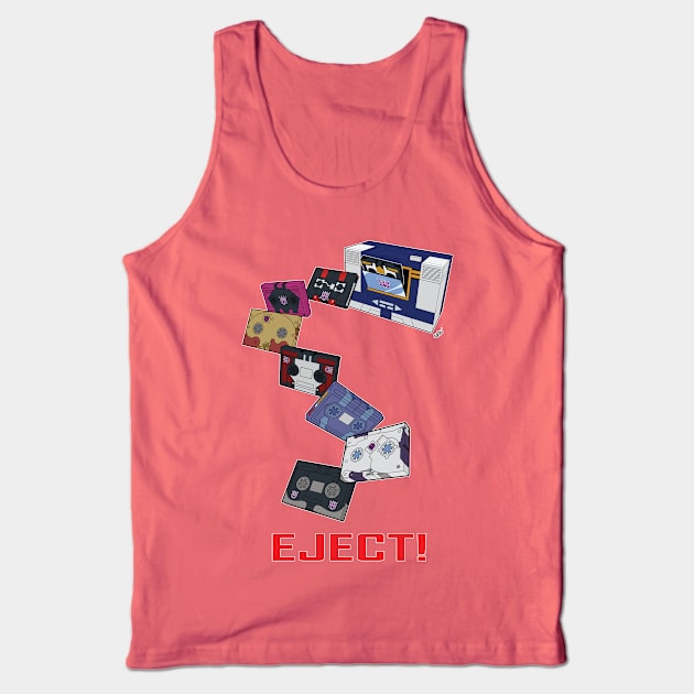 Soundwave: Eject! Tank Top by NDVS